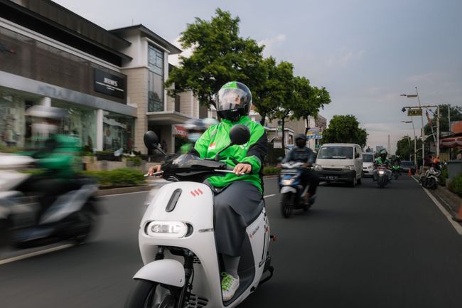 Electrum Gaet Gogoro, Gojek 100% Pakai Motor Listrik di 2030
