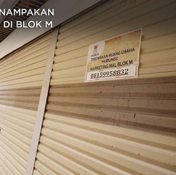 Begini Penampakan Mal Legendaris di Blok M, Sepi.....