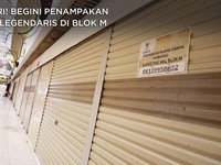 Begini Penampakan Mal Legendaris di Blok M, Sepi.....