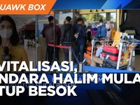 Revitalisasi, Bandara Halim Ditutup Mulai Besok