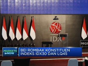Market Bites: BEI Rombak Konstituen Indeks IDX30 dan LQ45