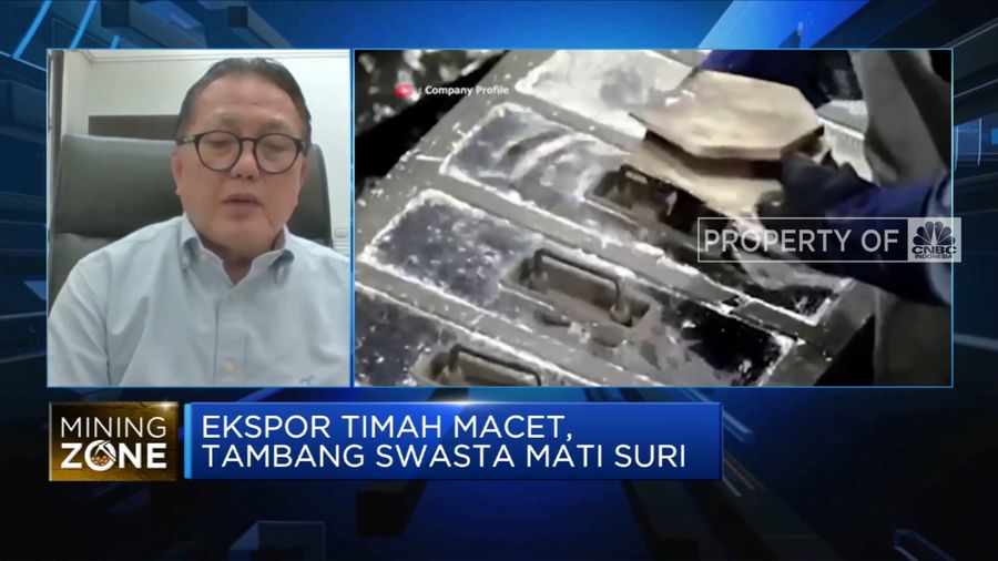 Ekspor Timah Macet, Tambang Swasta Mati Suri