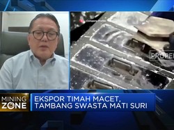 Ekspor Timah Macet, Tambang Swasta Mati Suri