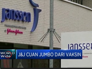J&J Raup Cuan Jumbo dari Vaksin Covid-19
