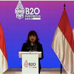 Di Forum B20 Indonesia Bahas Rekomendasi Transformasi Digital