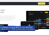 Korban Investasi Bodong Binomo 'Menjerit'