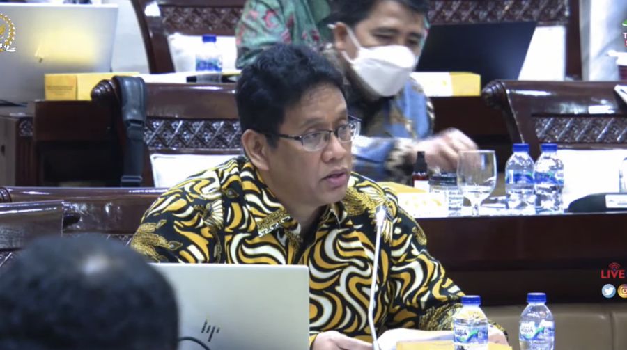Ketua Dewan Komisioner Lembaga Penjamin Simpanan (LPS), Purbaya Yudhi Sadewa Saat Raker dengan Komisi XI DPR RI (Tangkapan Layar Youtube Komisi XI DPR RI Channel)