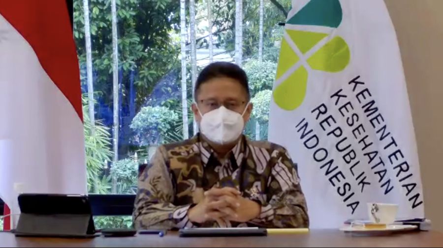 Menteri Kesehatan Budi Gunadi Sadikin Saat Konferensi Pers Kesiapan Gelombang Ketiga COVID-19. (Tangkapan Layar Youtube Kementerian Kesehatan RI)