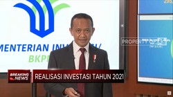 Realisasi Investasi Tahun 2021