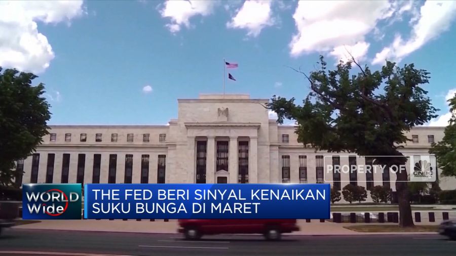 The FED Beri Sinyal Kenaikan Suku Bunga di Maret