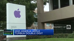 2021, Kinerja Apple Tumbuh Double Digit