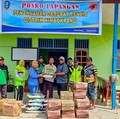 Dinas Kominfo Jayapura Beri Bantuan di Kampung Nimbokrang