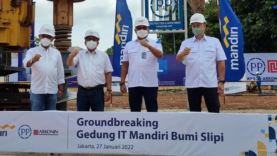 Groundbreaking Gedung IT Mandiri Bumi Slipi