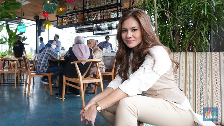 Komisaris independen LUCY, Wulan Guritno (CNBC Indonesia/ Fahrudin Indra Riantoro)