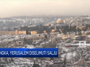 Langka, Yerusalem Diselimuti Salju