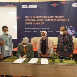 Temu Bisnis UMKM & Perhotelan NTB Buahkan Transaksi Rp 1,74 M