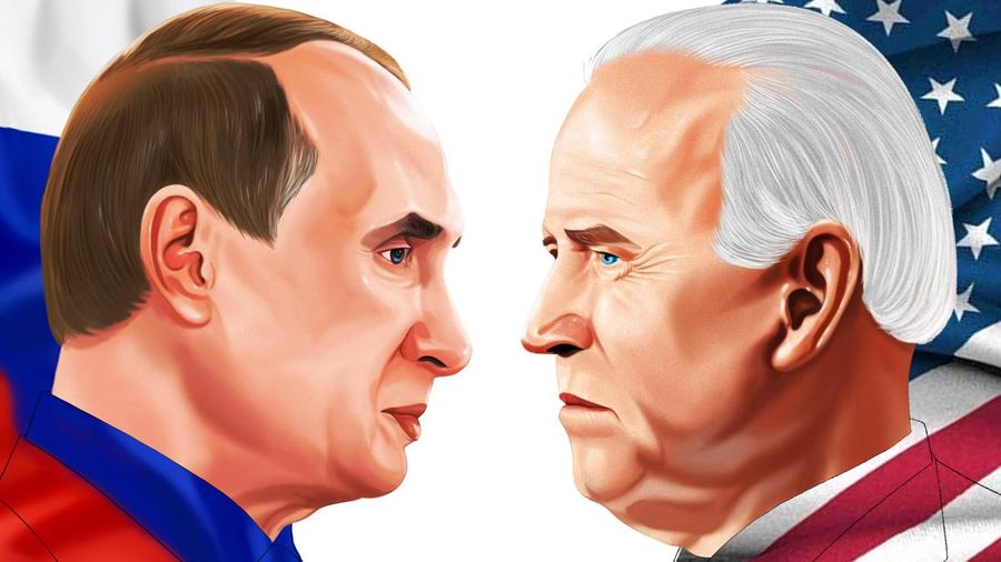 Cover Headline, Biden vs Putin