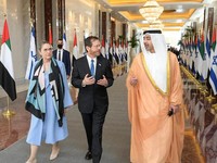 Presiden Israel 'Blusukan' ke Uni Emirat Arab, Ada Apa?