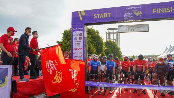 TX Tondano Manado Road Bike Challenge 2021 (Dok. Transvision)