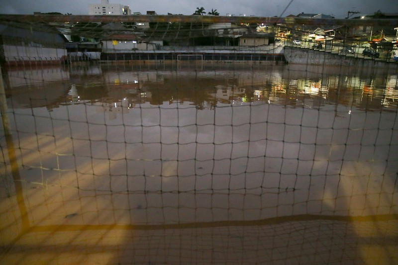 Banjir dan tanah longsor terjang Sao Paulo, Brasil (AP Photo/Orlando Junior-Futura Press)