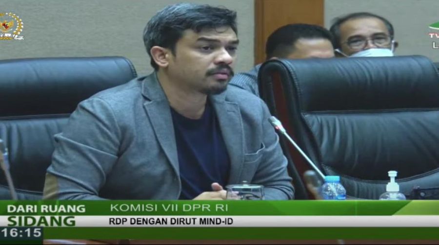 Maman Abdurrahman, Wakil Ketua Komisi VII DPR RI (Dok: Tangkapan layar TV Parlemen)
