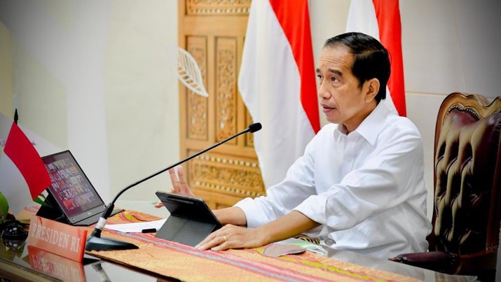 Presiden Jokowi memimpin rapat terbatas (Dok: Biro Pers Sekretariat Presiden)