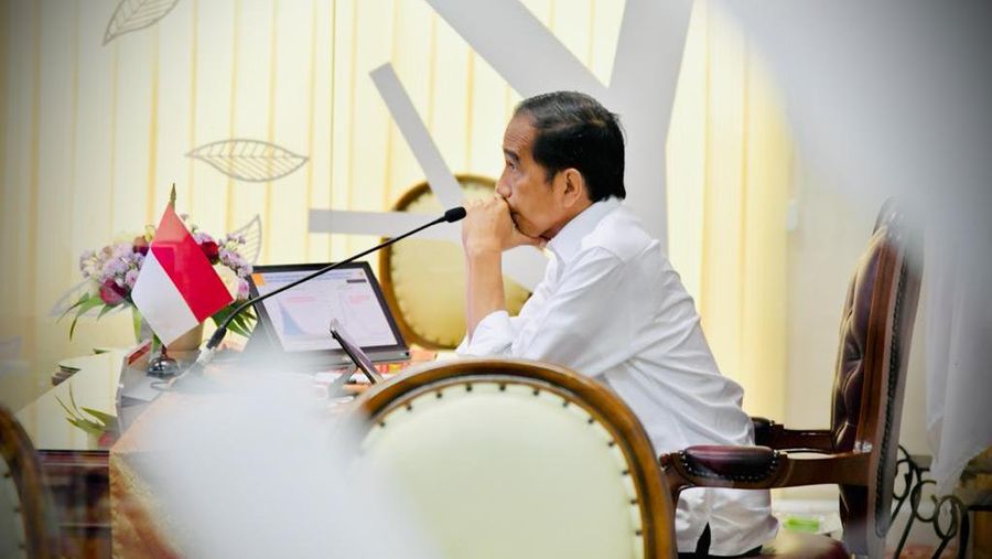 Presiden Jokowi memimpin rapat terbatas (Dok: Biro Pers Sekretariat Presiden)