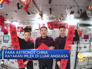 Para Astronot China Rayakan Imlek Di Luar Angkasa