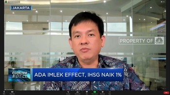 Imlek Effect, IHSG Naik 1%