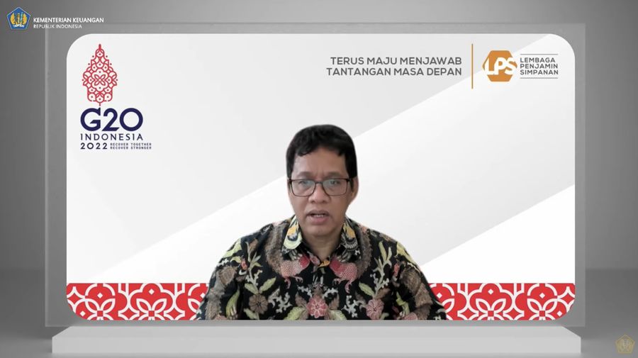 Konferensi Pers KSSK hasil rapat Berkala KSSK I Tahun 2022 (Tangkapan layar youtube Kemenkeu RI)
