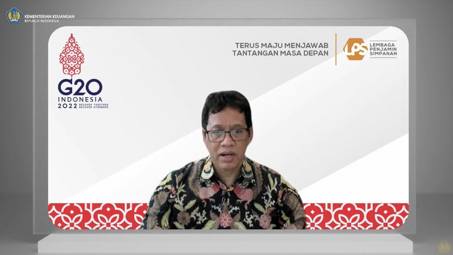 Konferensi Pers KSSK hasil rapat Berkala KSSK I Tahun 2022 (Tangkapan layar youtube Kemenkeu RI)