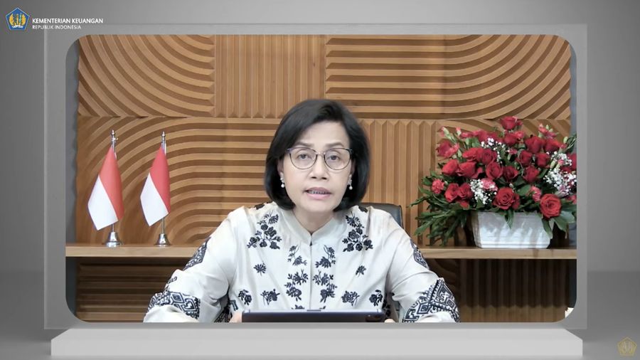 Konferensi Pers KSSK hasil rapat Berkala KSSK I Tahun 2022 (Tangkapan layar youtube Kemenkeu RI)