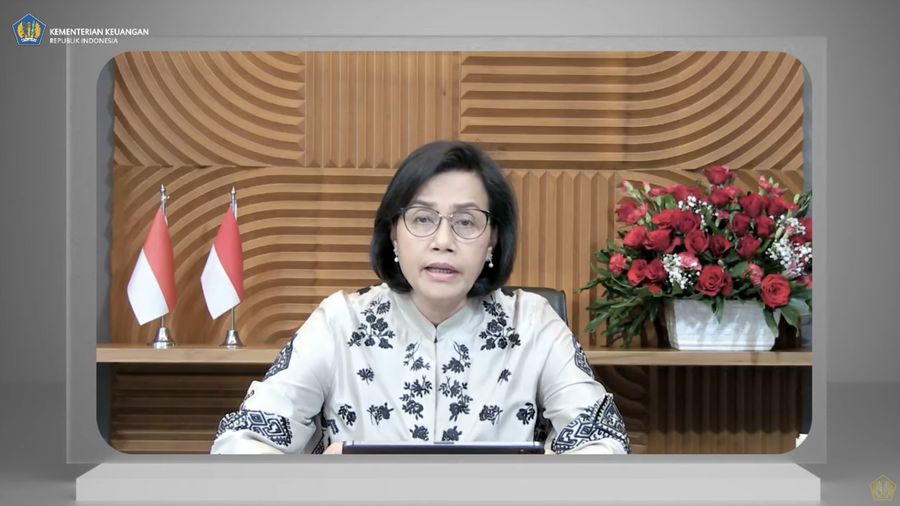 Konferensi Pers KSSK hasil rapat Berkala KSSK I Tahun 2022 (Tangkapan layar youtube Kemenkeu RI)