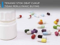 Tenang! Stok Obat Covid Cukup, Tidak Perlu Panic Buying