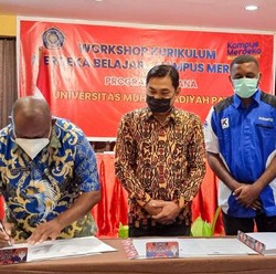 Program Kampus Merdeka, UMP Gandeng Kominfo Jayapura