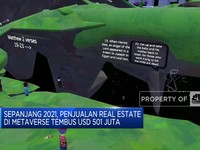 2021, Penjualan Real Estate di Metaverse USD 501 Juta