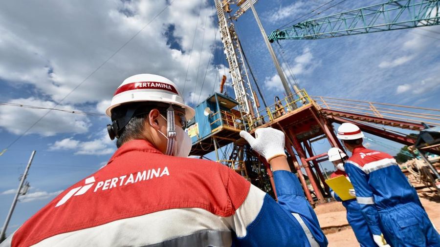Pengeboran Blok Rokan. (Dok: PT Pertamina Hulu Rokan)