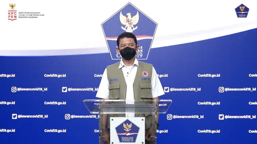 Suharyanto Kepala BNPB (Tangkapan layar youtube BNPB Indonesia)