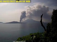 H-4 Lebaran, Kondisi Terkini Gunung Anak Krakatau, Siaga!