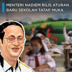 Ini Dia Aturan Baru Sekolah Tatap Muka dari Menteri Nadiem