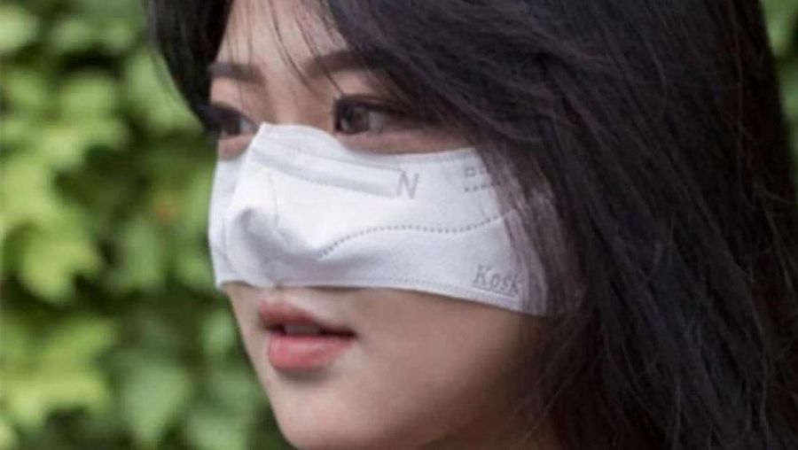 Masker Ala Korea Selatan Ini Diklaim Nyaman Digunakan Saat Makan. (Dok: Atman)
