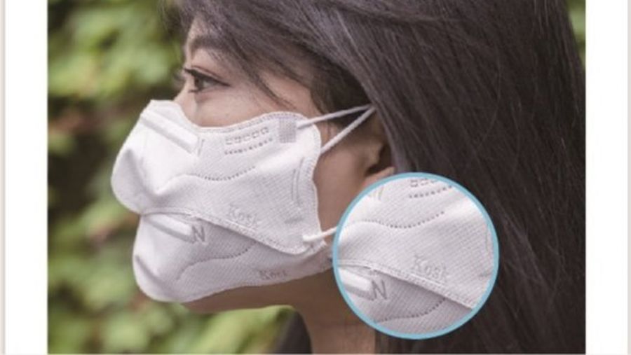 Masker Ala Korea Selatan Ini Diklaim Nyaman Digunakan Saat Makan. (Dok: Atman)