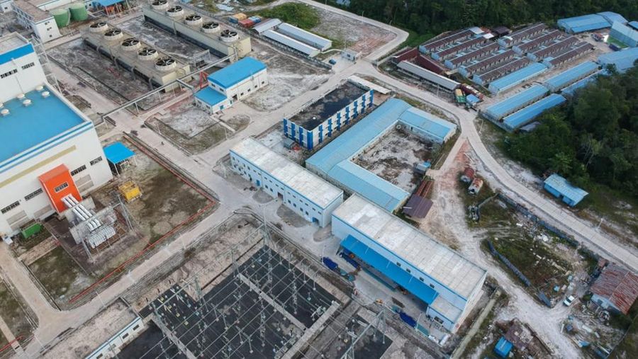 Gardu Induk Gunung Mas milik PLN di Kalimantan Tengah (PLN)