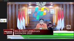 2021 Ekonomi Indonesia Tumbuh 3,69%