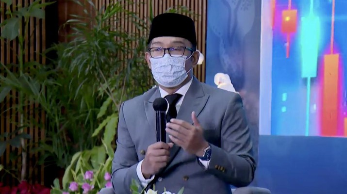 Gubernur Jawa Barat, Ridwan Kamil di acara Investasi Jawa Barat Juara, Gubernur Jawa Barat, Ridwan Kamil di acara Investasi Jawa Barat Juara,