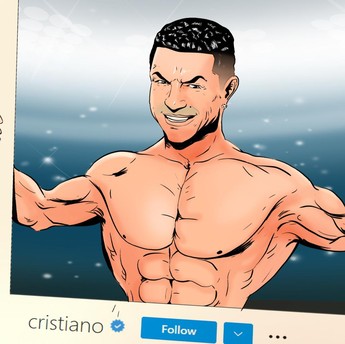 Fakta & Data CR7, Orang Pertama dengan 400 Juta Follower IG