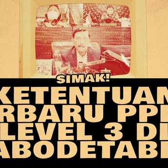 Jabodetabek - Bandung Raya PPKM Level 3, Ini Aturan Barunya
