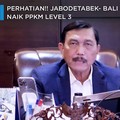 Perhatian! Jabodetabek Hingga Bali Saat Ini PPKM level 3