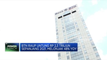 BTN Raup Untung Rp 2,3 Triliun Sepanjang 2021