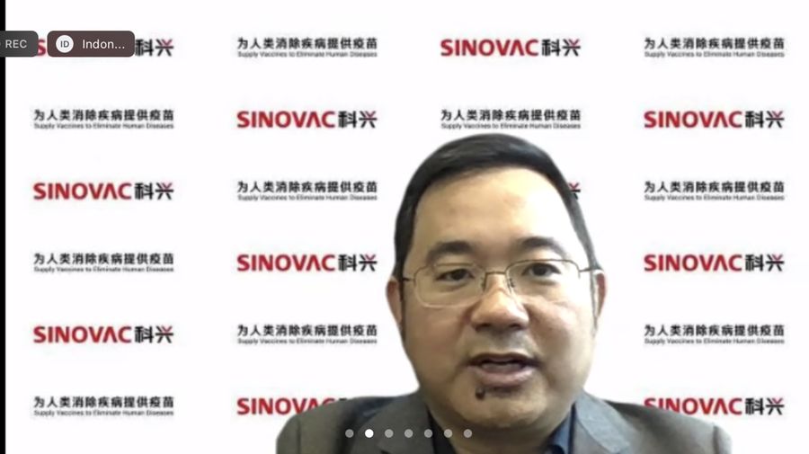 Vice President Sinovac Biotech, Weining Meng